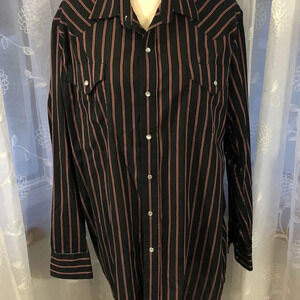 MWG western craft  dress shirt LT/2TG red/black